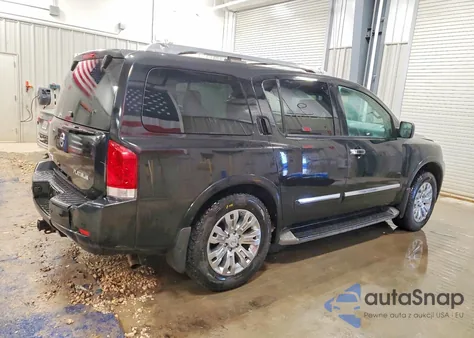 2015 Nissan Armada Platinum z USA, uszkodzony, nr VIN 5N1AA0NE7FN607252